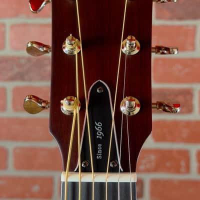 Yamaha FGX2 Red Label Dreadnought Acoustic-electric Guitar - Natural Matte image 8