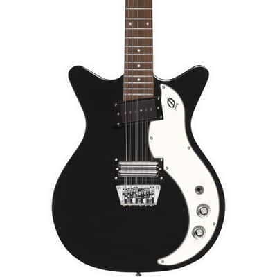 Danelectro 59X12 12-string Electric Guitar - Black image 1