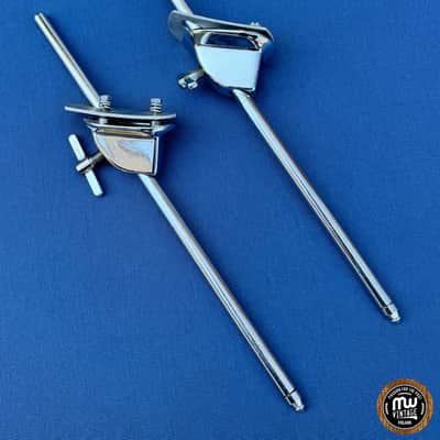 Slingerland Bassdrum Spurs Pair Niles Vintage 70s Rare image 3