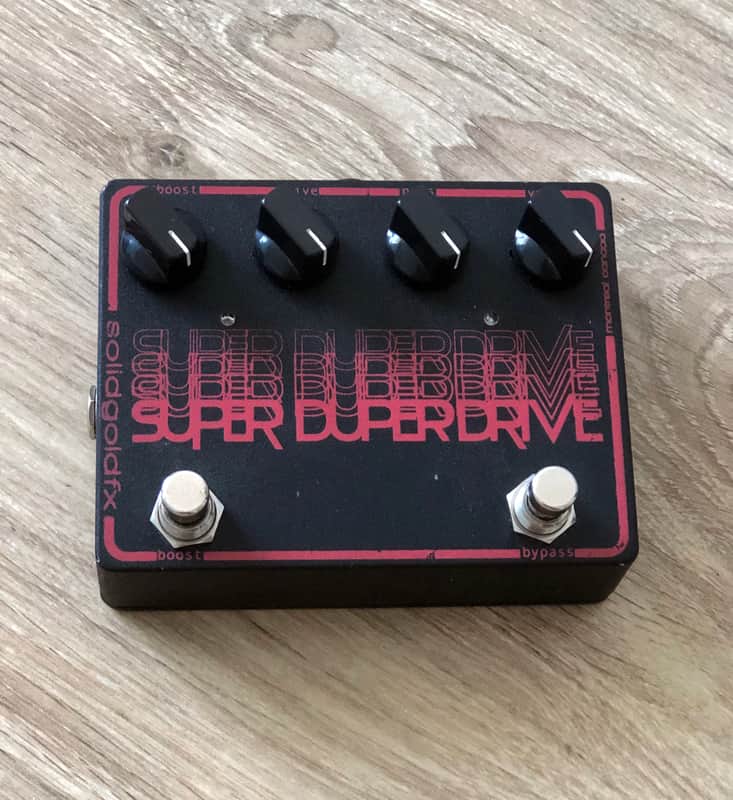 SolidGoldFX SuperDuperDrive Overdrive/Boost Pedal image 1