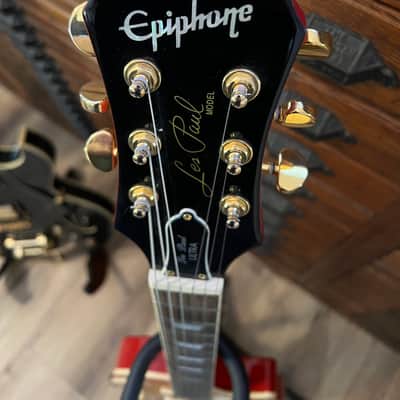 Epiphone Les Paul Ultra II 2008 - 2010 - Faded Cherry Sunburst image 3