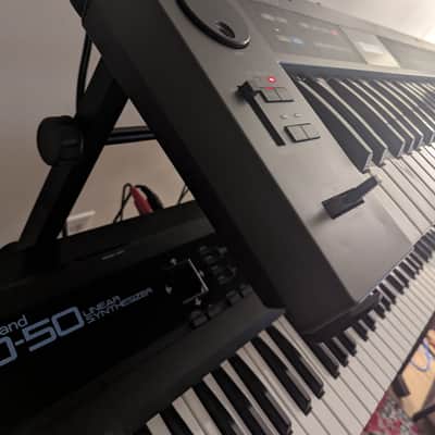 Roland Alpha Juno-1 49-Key Fully Serviced with Original Box and Music Stand image 10