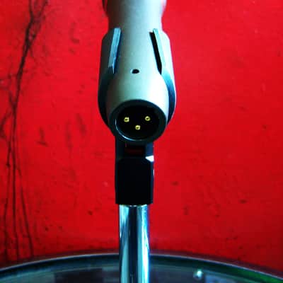 Vintage 1980's Audio-Technica ATM29HE dynamic hyper cardioid microphone Low Z w accessories # 2 image 7