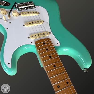 Fender Vintera '50s Stratocaster Sea Foam Green - Fender Gig Bag - Very Good+ Condition image 7