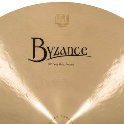 Meinl Artist Concept Anika Nilles Deep Hi Hats 18" w/X-Hat Arm image 6