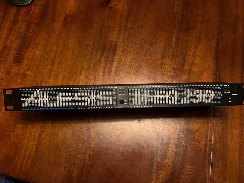 Alesis M-EQ 230 Dual 30 band Dual 1/3 Octave-Precision Equalizer image 1