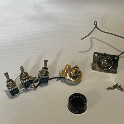 1985 Japan Kramer Focus 6000 Guitar Wiring Harness Electronics image 1