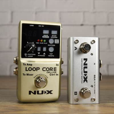 NuX Loop Core Deluxe w/Dual Foot Switch Bundle image 1