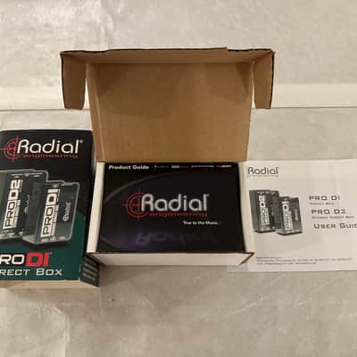 Radial ProDI Passive Direct Box – Made in Canada – Original Box & Manuals image 4