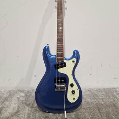 Wilson Bros The Ventures VM-65 - Electric Guitar - Blue - Good w/ Hard Case image 2