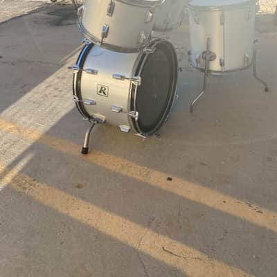Rogers "Big R" Drums - 1970s - Silver Mist image 15