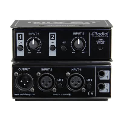 Radial Engineering MIX 2:1 2-Channel Passive Mixer image 6