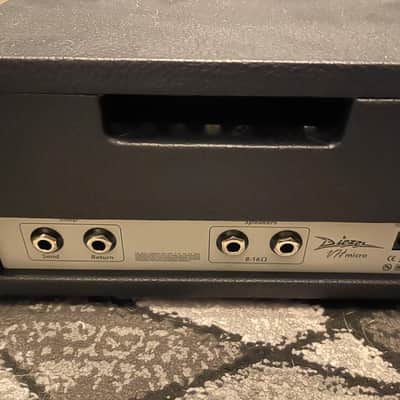 Diezel VH-Micro 30-Watt Solid State Guitar Amp Head 2021 - Present - Black image 2