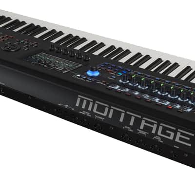 Yamaha Montage M7 76-Key Synthesizer with FSX Action, Black image 3
