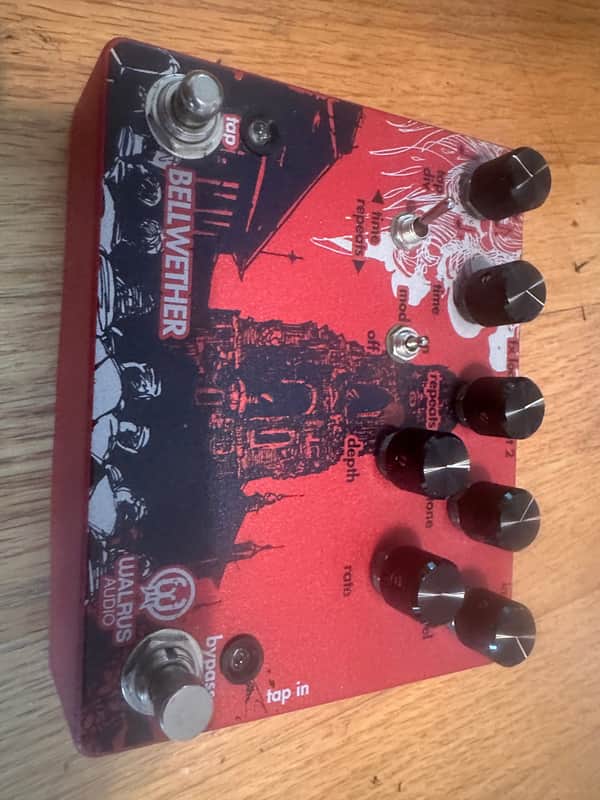 Walrus Audio Bellwether Analog Delay V1 Red image 1