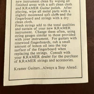 Kramer Pacer Custom II with Rosewood Fretboard 1990 - Black image 18