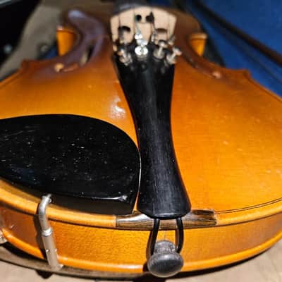 Josef Lorenz Luby (Schonbach) 3/4 Violin, Czech, Glasser bow. Very Good Cond image 11