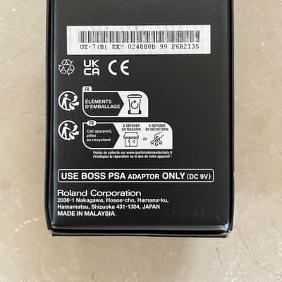 XAct Tone Solutions Boss GE-7 Equalizer with Mod 2006 - Present - Grey image 6