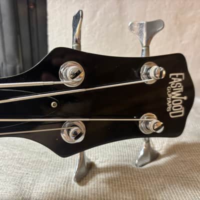 Eastwood Magnum Electric Bass Guitar Sunburst image 6