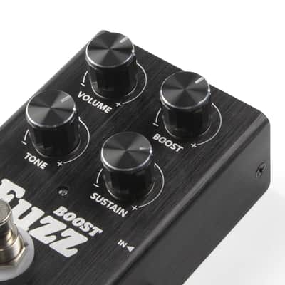 FLEOR Fuzz Pedal with Boost, Vintage Style Fuzz Effects with Thick Sustain, True Bypass Guitar Pedal for Electric Guitar & Bass image 6