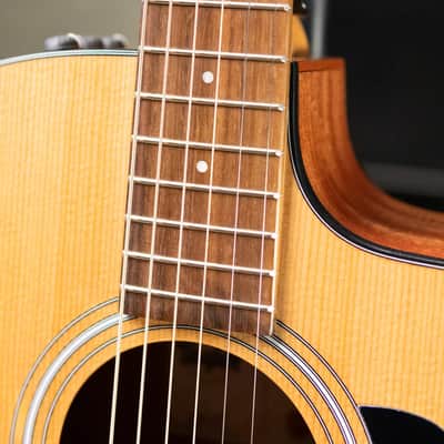 Taylor 114ce Grand Auditorium Acoustic/Electric Guitar - Sapele with Gig Bag image 10