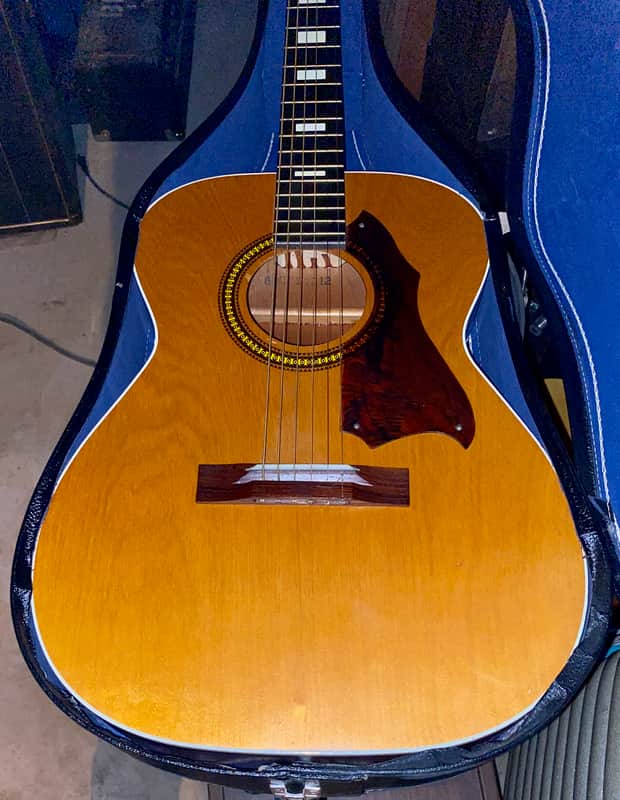 1970 Silvertone S1212 Acoustic Guitar Harmony Made image 1