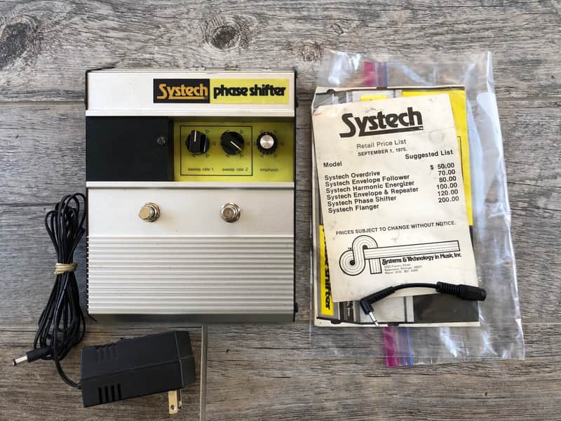 1975 Systech Systems in Technology In Music Phase Shifter - Very Rare image 1