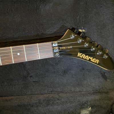 Kramer Baretta 85 Candy Red Banana Headstock image 7