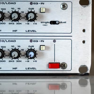 Klark Teknik DN 410 dn410 Dual Parametric Equalizer EQ Rack Module image 7