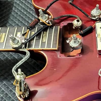 Project! 1963 Gibson ES-335TD Cherry Bigsby w/OHSC image 20