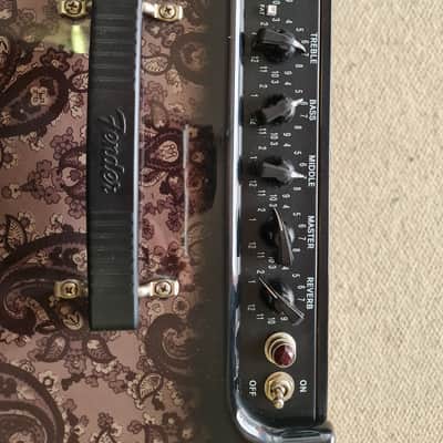 Fender Blues Junior III 15 Watt Black Paisley Limited Edition image 5