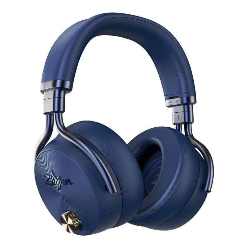 Zildjian ALCHEM-E Perfect Tune Wireless Over-Ear Headphones with 2 Levels Active Noise Cancellation, Bluetooth 5.3, and Customizable EQ Settings (Midnight) image 1