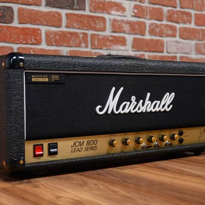 Marshall JCM 800 Lead Series Modified 2203MS Reissue 100-Watt Guitar Amp Head image 4