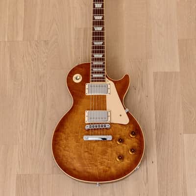 2016 Gibson Les Paul Standard Limited Run Birdseye Maple Honey Burst Near Mint w/ PAFs, Case image 2