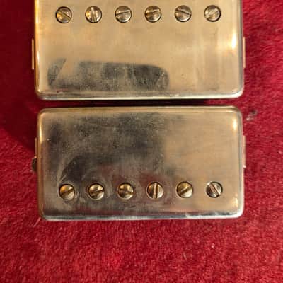 Gibson Custom Shop Custombucker Set Medium-Aged Nickel image 1