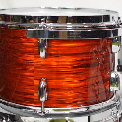 Gretsch USA Brooklyn J483 Orange Oyster Shell Kit image 3