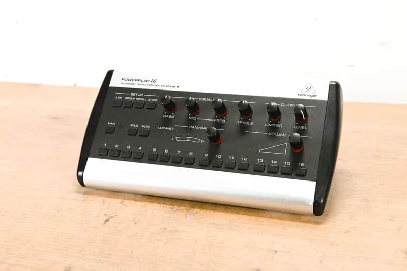 Behringer Powerplay P16-M 16-Channel Digital Personal Mixer CG01ZS2 image 1