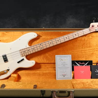 2014 Fender Custom Shop - Proto Precision Bass - Arctic White - OHSC image 2