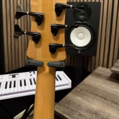 2009 Fodera Emperor II 5 Elite – Spalted Mango Top, NYC Era, Pope Preamp, OHSC image 13