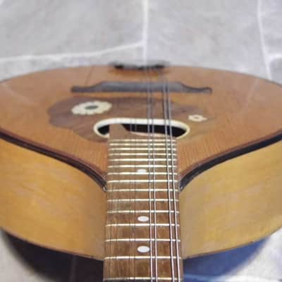 fine vintage solid 8string teardrop MANDOLIN DREIMA Markneukirchen Germany 1950s image 9