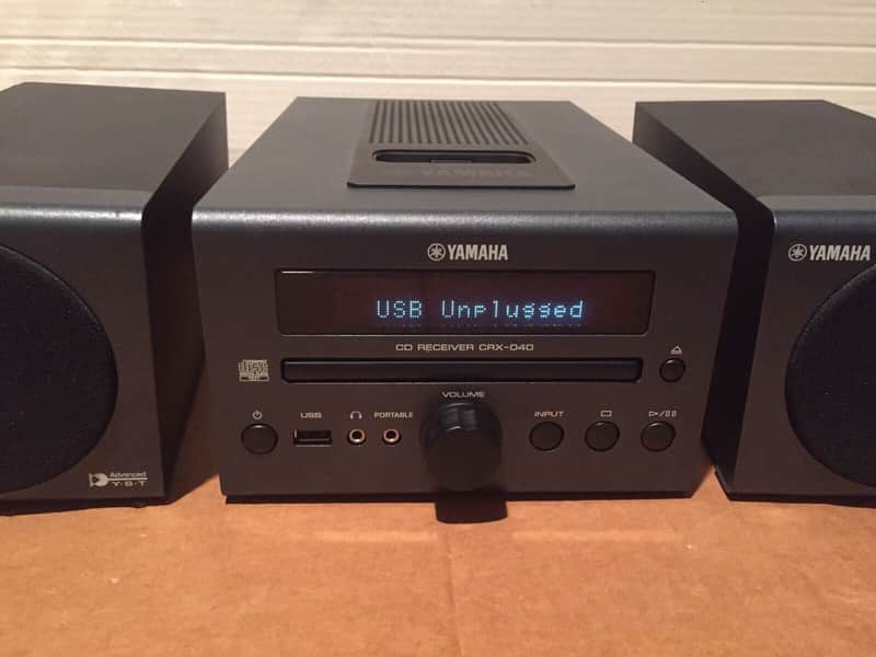 【良品✨】YAMAHA CRX-040 マイクロコンポ iPod USB対応 Yamaha CRX-040 CD Player iPod Dock USB Micro Stereo Receiver W