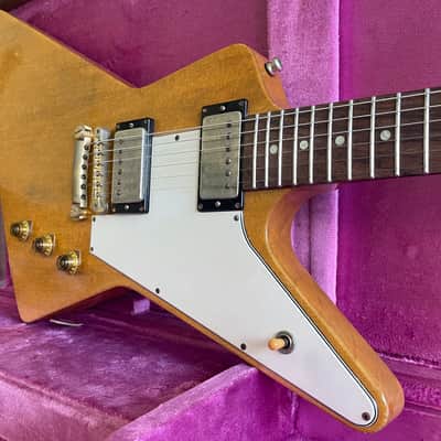 Vaschenko - Protocaster Luthier-Built 1958 Gibson Explorer Replica Solid Korina Brazilian Rosewood image 7