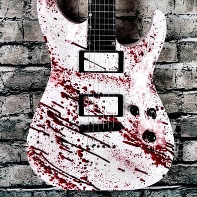 ESP USA Horizon II 2020 Blood Splatter image 1