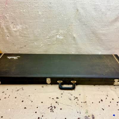 Vintage 1960's Fender Precision-Jazz-Tele Bass Guitar Case Tail-Logo 1967-1972 image 5