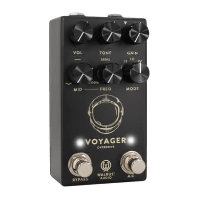 Walrus Audio Voyager MkII Preamp + Overdrive Pedal (Black) Bild 3