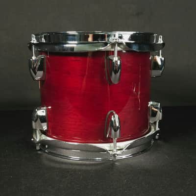 Yamaha Maple Custom Absolute Tom w/Mount  Cherry Wine 8 x 6 image 4