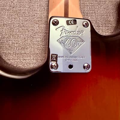 Fender American Stratocaster 60th Anniversary Diamond Edition 2006 Sunburst TIME CAPSULE UNPLAYED! USA Limited Edition Strat Guitar image 7