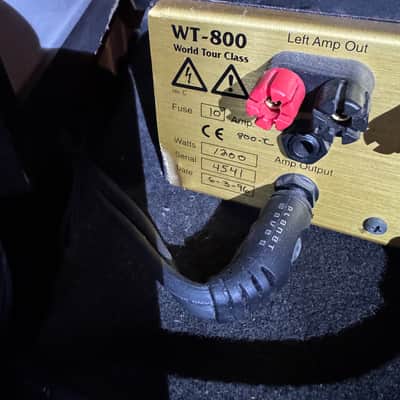 Eden Amplification World Tour 800 Head 2000s - Black image 6