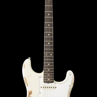 Fender Stratocaster Custom Shop 1960 Heavy Relic White Sparkle image 4