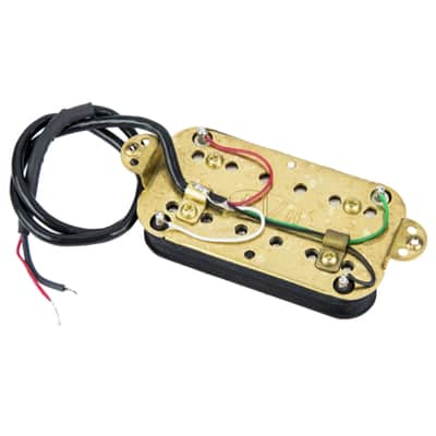 EVH Wolfgang Humbucker Neck Position - Black and White image 2